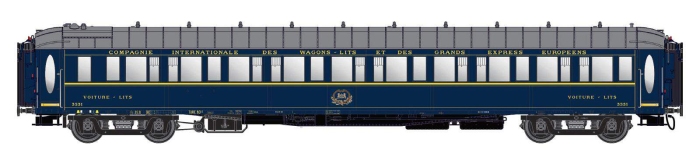 LS Models LS49236 - H0 - Schlafwagen CIWL, SNCF, Ep. III - Wagen 2